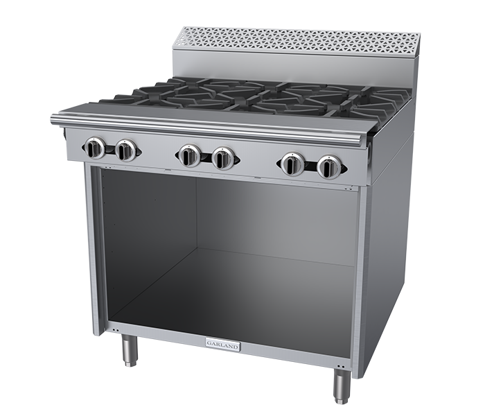 Garland Cuisine HD Open Burner Top Range C36-6S