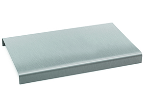 Backofen-Rückwand (Edelstahl)