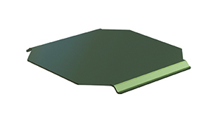 Garplatte ideal für Pizzen