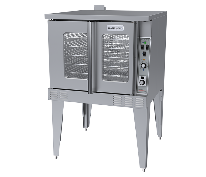MCO-GS-S Master Series Gas Standard-Depth Convection Ovens with Simple Control