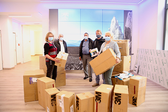 Convotherm spendet Masken für das Krankenhaus Weilheim