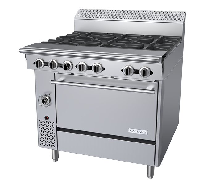 C36-6 Garland Cuisine 36" Six Open Burner Top Ranges    